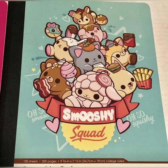 Smooshy Mushy Series Composition Notebooks College Ruled Set of 4 NEW - Picture 4 of 8